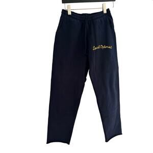Mad Happy Local Optimist Straight Leg Fleece Navy Sweatpants